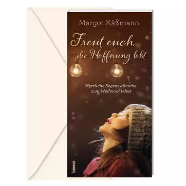 Geschenkheft »Freut euch, die Hoffnung lebt« von Margot Käßmann zum Verschicken