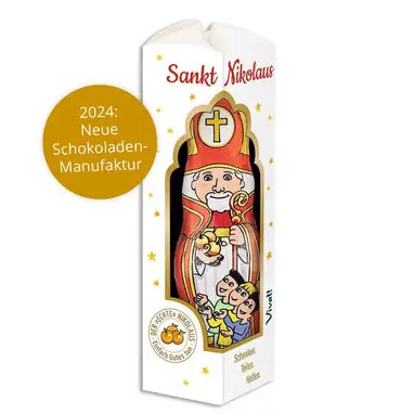 Der Schokoladen-Nikolaus von Vivat! im 12er-Pack ab 1,95 Euro pro Stück